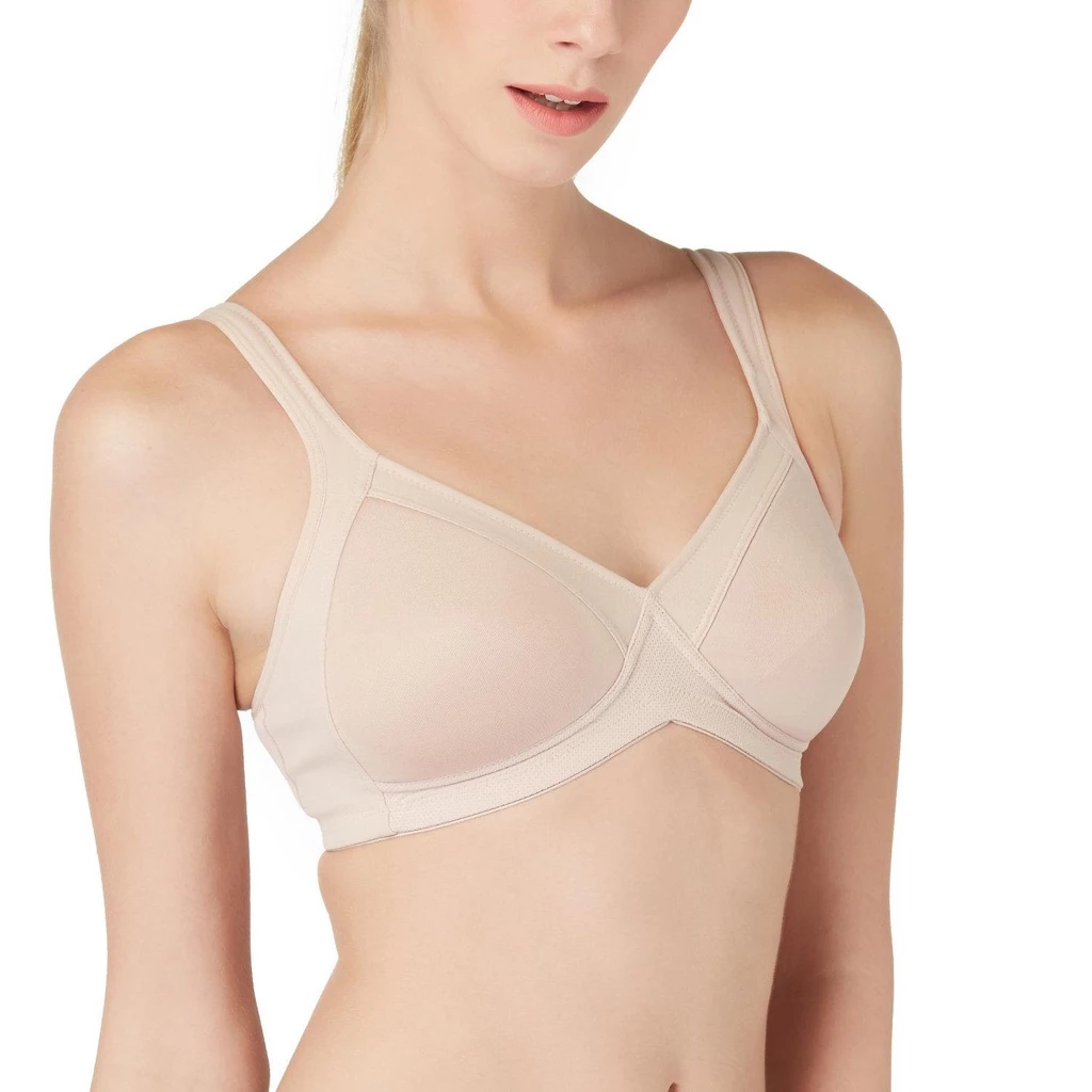 Wacoal Motion Wear Level 2 วาโก้ บราสำหรับออกกำลังกาย รุ่น WR1482 สีเบจ (BE)
