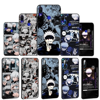 เคสโทรศัพท์มือถือแบบนิ่ม ลายอะนิเมะ Jujutsu Kaisen Gojo Satoru G139 สําหรับ Xiaomi Redmi Note 8t 9t 9 9s 10 Pro Max