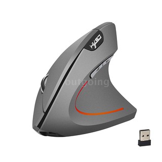 PCER◆HXSJ Wireless Mouse Vertical Mice Ergonomic Rechargeable 3 DPI optional Adjustable 2400 DPI Mouse with USB charging