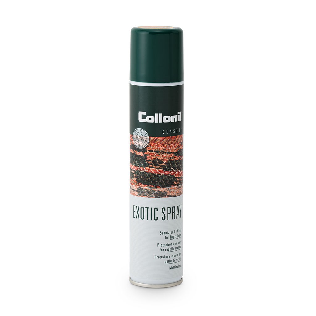Collonil Exotic Spray 200ml โคโลนิลสเปรย์กันน้ำสำหรับหนังสัตว์เลื้อยคลาน สำหรับรองเท้าและกระเป๋า