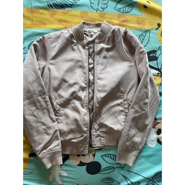 เสื้อกันหนาวAllZสีชมพูอ่อน