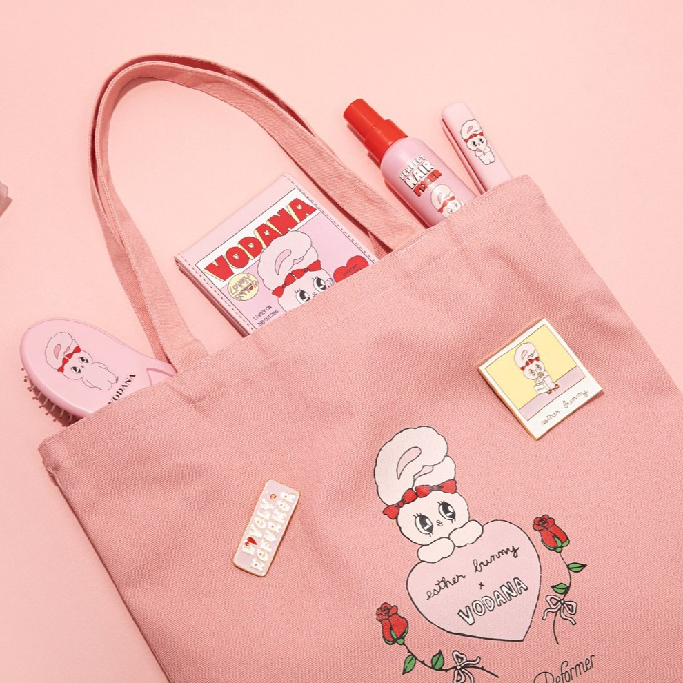 ( พร้อมส่ง ) Vodana x Esther Eco bag กระเป๋าผ้า