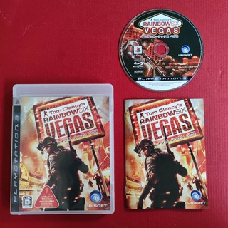 Tom Clancys Rainbow Six VEGAS แผ่นแท้ PlayStation 3 PS3 แผ่นสภาพดี เล่นได้ปกติ