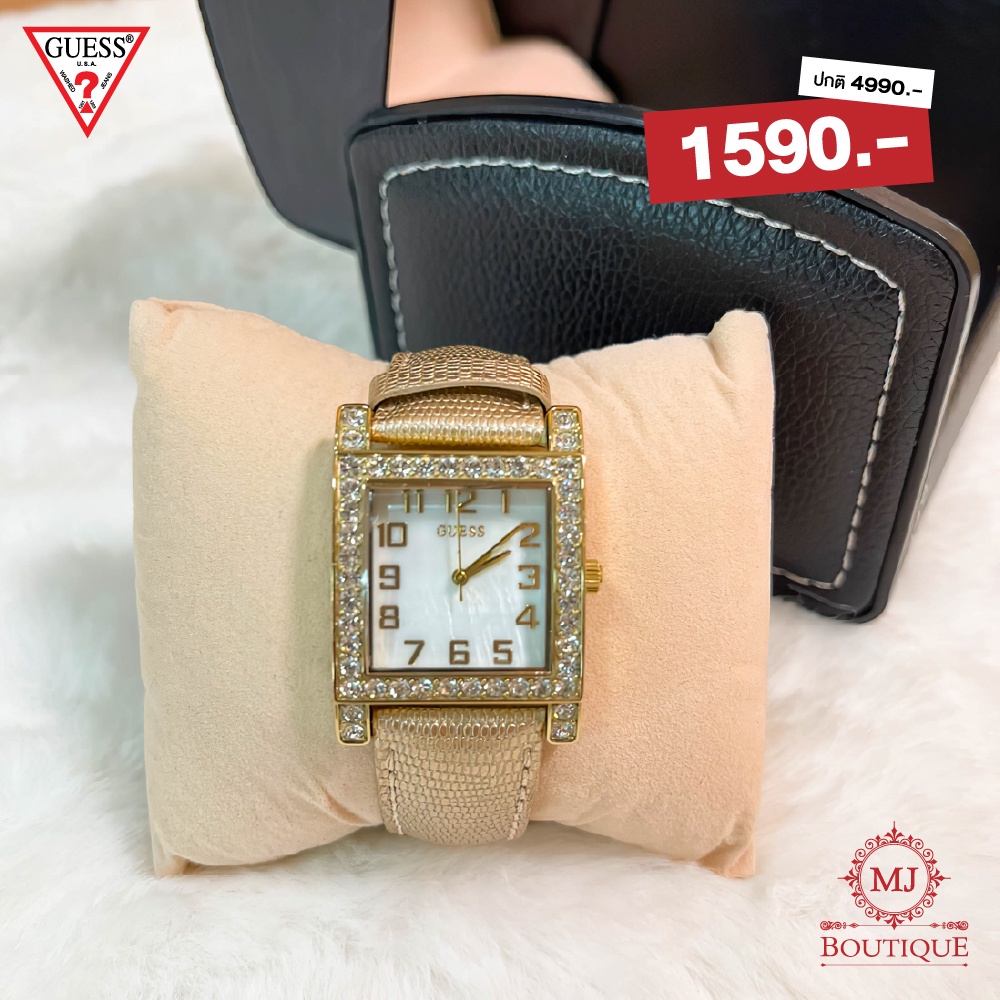 นาฬิกา GUESS สินค้า OUTLET รุ่น W0129L5 GUESS WATCHES ราคาถูก นาฬิกาข้อมือผู้หญิง นาฬิกาข้อมือผู้ชาย รับประกัน 1 ปี