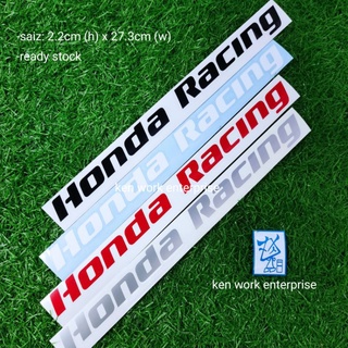 สติกเกอร์ honda racing