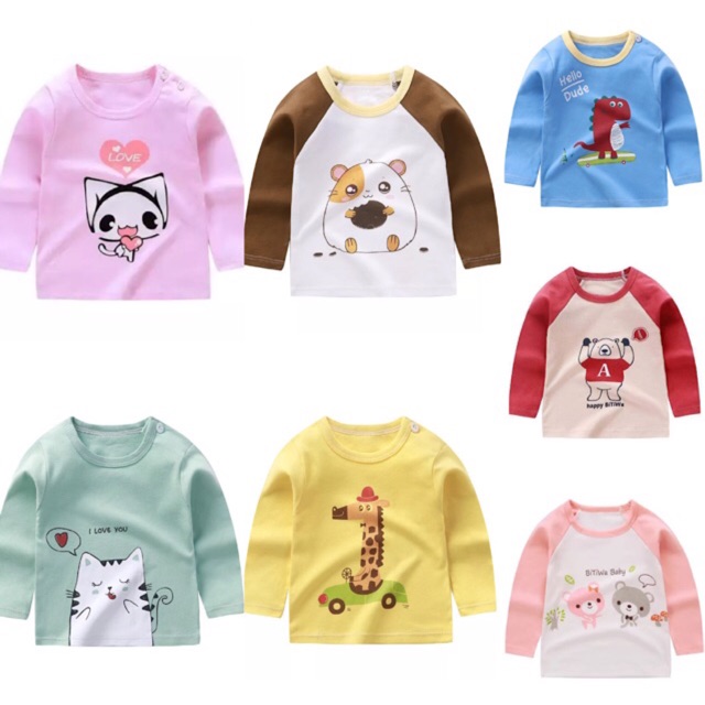 เสื้อแขนยาวผ้า cotton100%