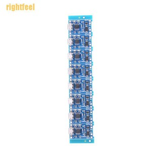 Rightfeel บอร์ดโมดูลชาร์จแบตเตอรี่ลิเธียม 5V Micro Usb 1a 18650