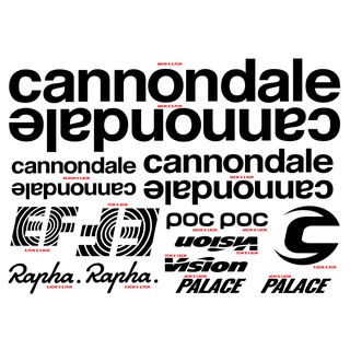 ใหม่ Cannondale สติกเกอร์ติดกรอบรถจักรยาน ลายเป็ด วังเมตรอน เสริมการศึกษา 17 ชิ้น