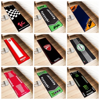 DUCATI Carpet Kawasaki HONDA Harley KTM YAMAHA BMW SUZUKI CFMOTO Motorcycle Bedroom Non-slip Floor Mat