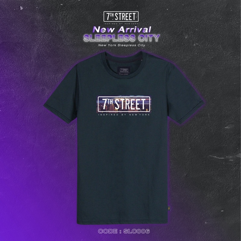 7th Street (ของแท้) เสื้อยืด รุ่น SLC006