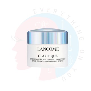 [พร้อมส่ง] *ขนาดทดลอง* Lancome Clarifique Brightening Plumping Milky Cream