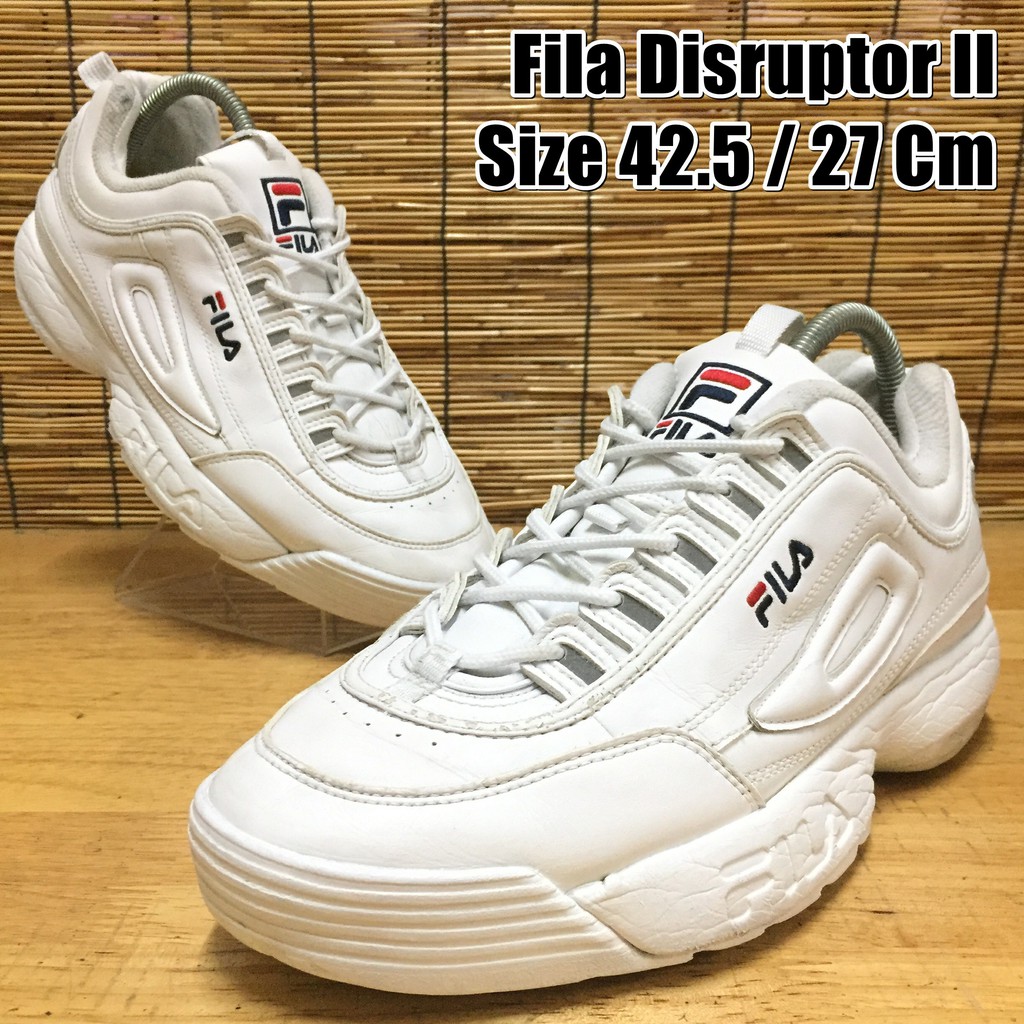 Fila Disruptor II รองเท้าผ้าใบมือสอง