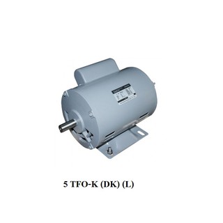 มอเตอร์ไฟฟ้า MOTOR ฮิตาชิ HITACHI รุ่น 5 TFO-K (DK) (L) ชนิดหุ้มมิด 1,450 รอบ (4P) 220/380V ขาตั้งพื้น (3สาย) IP55