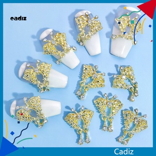 Cadi อุปกรณ์ตกแต่งเล็บ จี้รูปประกาย 3D หลายสไตล์ สําหรับร้านทําเล็บ DIY