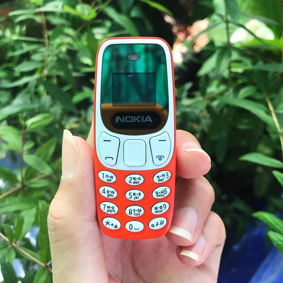 NOKIA  โทรศัพท์มือถือโนเกีย จิ๋ว (สีส้ม) ใช้งานได้ 2  ซิม ปุ่มกด รุ่นใหม่ 2025