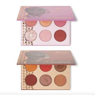 แท้💯% [เคาน์เตอร์อเมริกา/เช็คใบเสร็จได้] Juvias Place Bronzed Rustic / Blushed Rose Palette