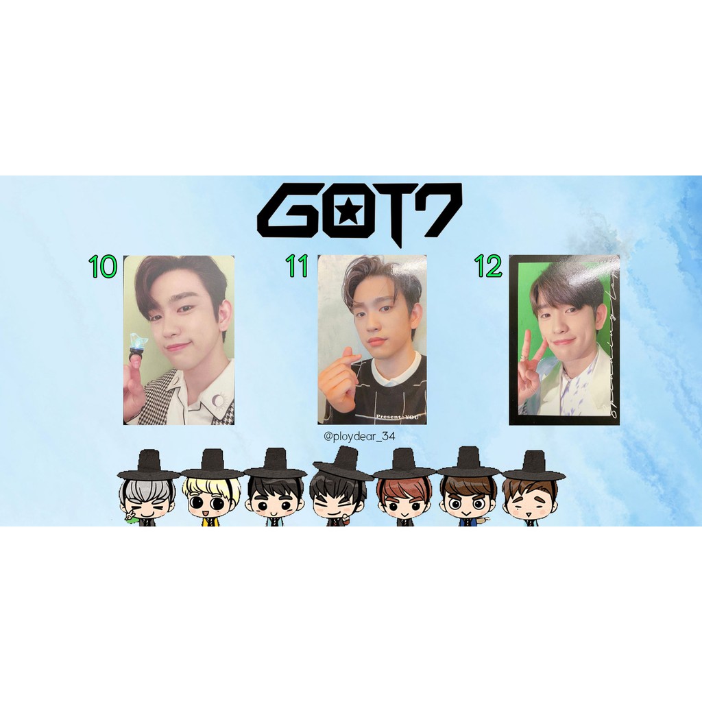 โฟโต้การ์ด GOT7 OFFICIAL ของแท้