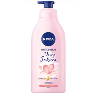 นีเวีย บอดี้ ดิวอี้ ซากุระ ไวท์ โลชั่น 525 มล.Nivea Body Dewey Sakura White Lotion 525 ml.