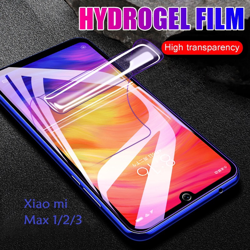 Xiaomi Mi Max 3 / Mi Max 2 / Mi Max 1 Hydrogel Soft Screen Protector Clear TPU Film