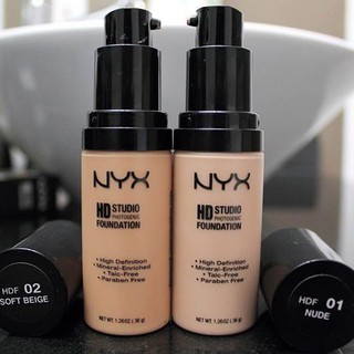 รองพื้น NYX HD studio photogenic foundation