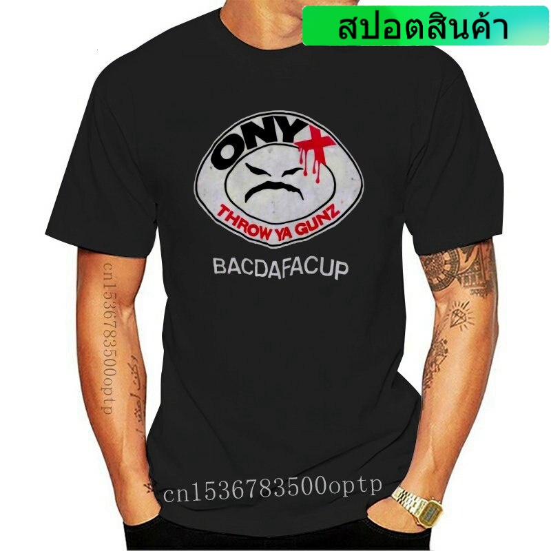 เสื้อยืด พิมพ์ลาย Vtg 90S Onyx Bacdafacup Throw Ya Gunz 93 Tour สําหรับผู้ชาย