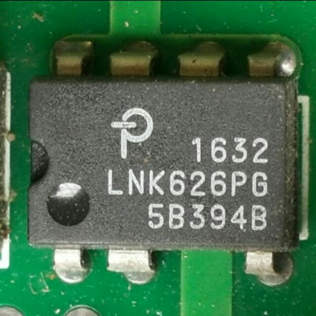 { 2 ตัว } IC LNK626PG OFF-LINE Switcher Power Supply 17w 230vAC ...