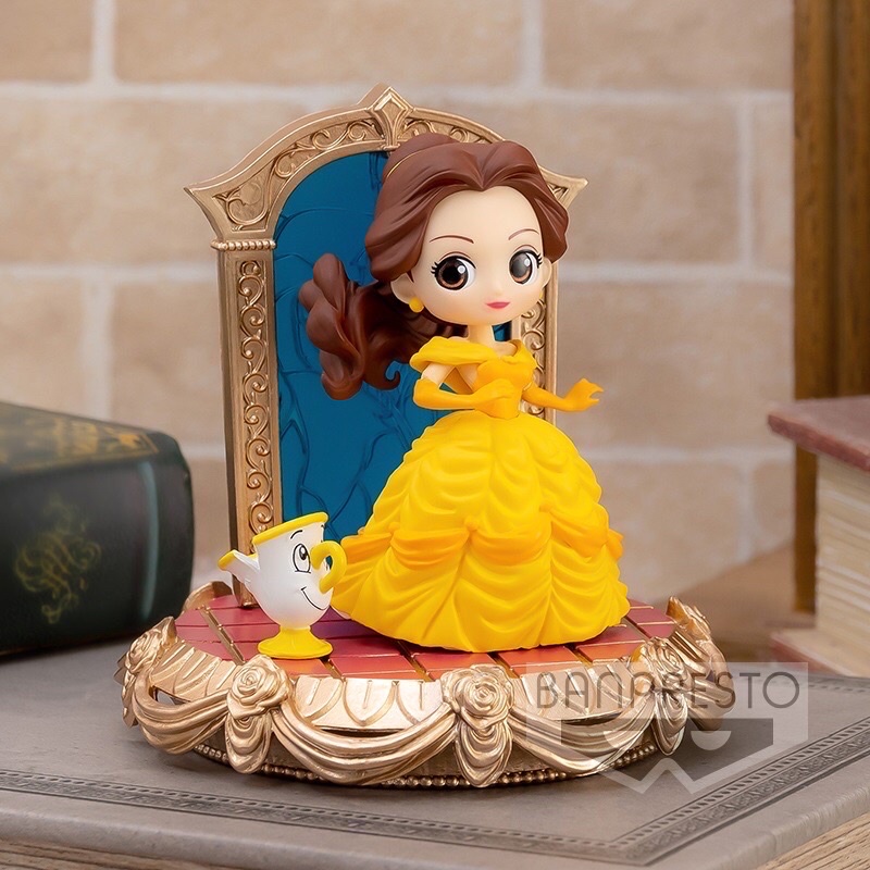 [ของแท้] Belle Qposket Stories ของแท้ Qposket สี A Gold , B Pink gold Disney Princess Model สีอ่อนพาสเทล (ของแท้)
