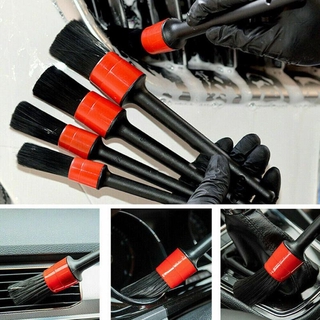 ชุดแปรงล้างรถ ปัดฝุ่น เอนกประสงค์ ทําความสะอาดรถยนต์ Set 5 ชิ้น Detailing Brush