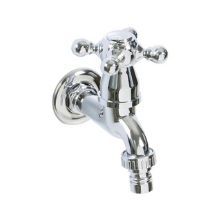 ก๊อกล้างพื้น 1 ทาง HOEN H-1302 สีโครม WALL FAUCET HOEN H-1302 CHROME