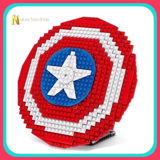 เลโก้จีน Sy 1454 Avengers Captain America’s SHIELD 405pcs