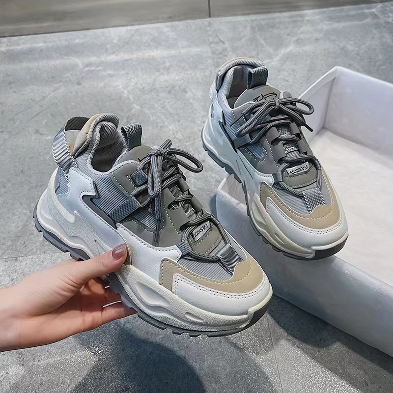 COOL SHOES (มาใหม่ AR-602)  รองเท้าผ้าใบผู้หญิง เสริมส้น 5 ซม.รองเท้าผ้าใบลำลองเดซ