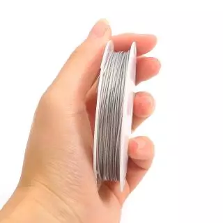 0.3/0.38/0.45/0.5/0.6/0.7/0.8/1mm Resistant Strong Line Stainless Steel Wire Tiger Tail Beading Wire For Jewelry Making Findings