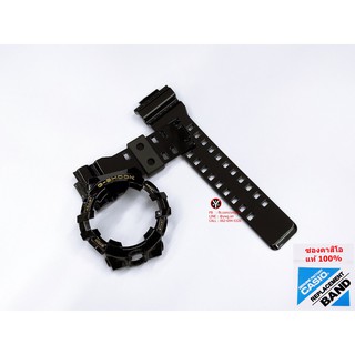 กรอบสาย G-SHOCK แท้ สีดำเงาฟร้อนทอง ใส่ได้รับรุ่น GA-700 ,GA-710 สายนาฬิกาข้อมือ สินค้าคุณภาพ