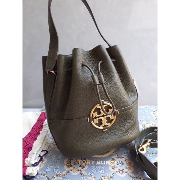 New TORY BURCH MILLER BUCKET BAG