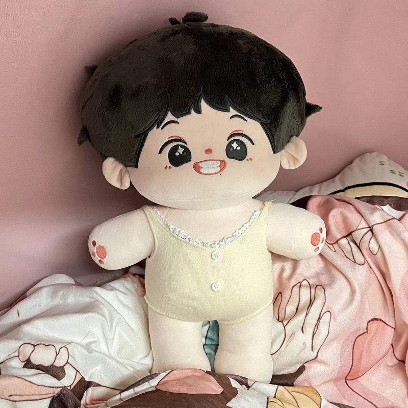 พร้อมส่ง ตุ๊กตาเซียวจ้าน 40cm ตุ๊กตาป๋อจ้าน