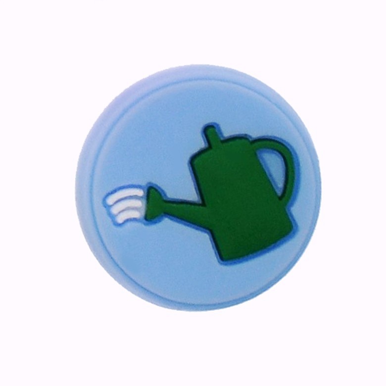 Croc Jibitz จี้การ์ตูนดอกไม้สีรุ้งน่ารัก หัวเข็มขัด อุปกรณ์เสริม สําหรับรองเท้าแตะผู้หญิง ตกแต่งรูรองเท้า