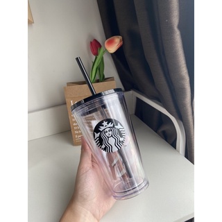 (ส่งฟรี) Plastic Cold Cup Starbucks Thailand