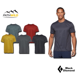 เสื้อออกกำลังกาย ที่ผลิตจากเส้นใยรีไซเคิล BLACK DIAMOND GENESIS TECH TEE - MENS