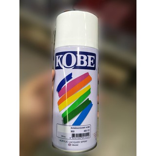 900 White สเปรย์รองพื้นสีขาวKOBE Set 1กระป๋อง