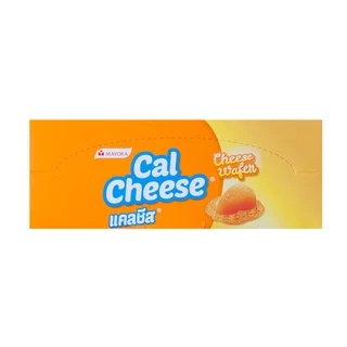 Cal Cheese แคลชีส เวเฟอร์สอดไส้ครีมรสชีส 8.5 ก. 24 ซอง