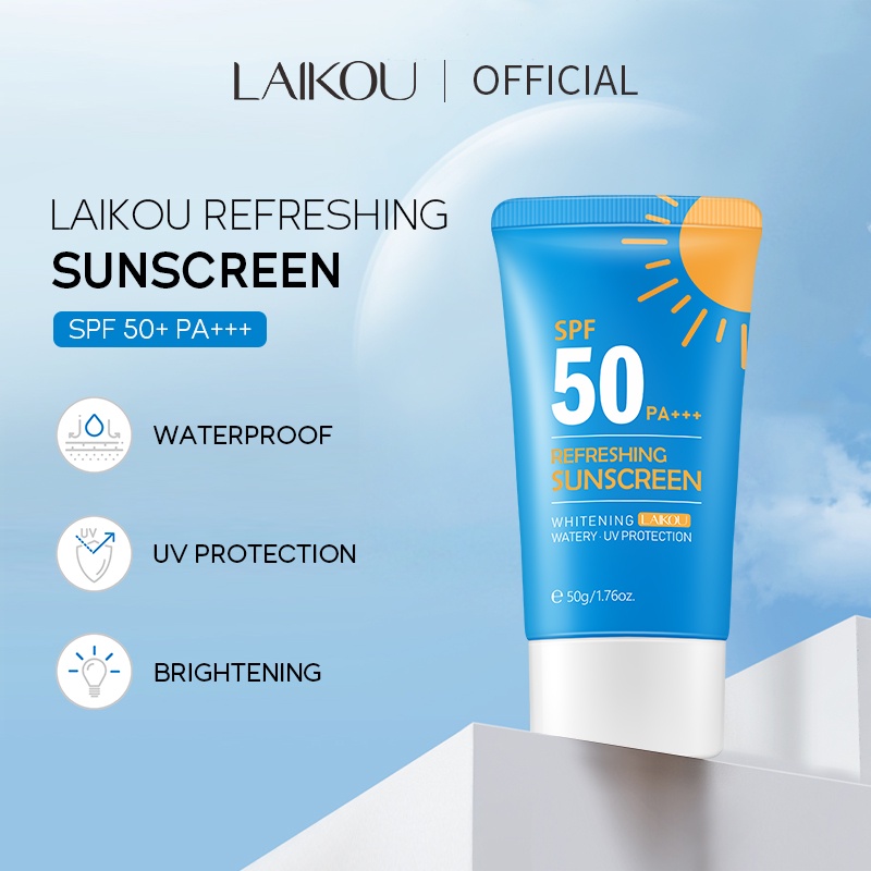 Laikou โลชั่นกันแดด SPF50 PA+++ 50 กรัม