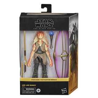 Hasbro Star Wars The Black Series Jar Jar Binks 6-inch Action Figure ฮาสโบร หุ่นโมเดลฟิกเกอร์ จาร์ จาร์ บิงคส์ ขนาด6นิ้ว