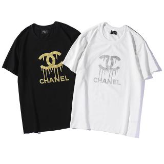 Chanel เสื้อยืดแฟชั่นผู้ชายและผู้หญิง