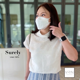 เสื้อ ลินินแท้ รุ่น Surely ออกแบบตัดเย็บเองในไทย