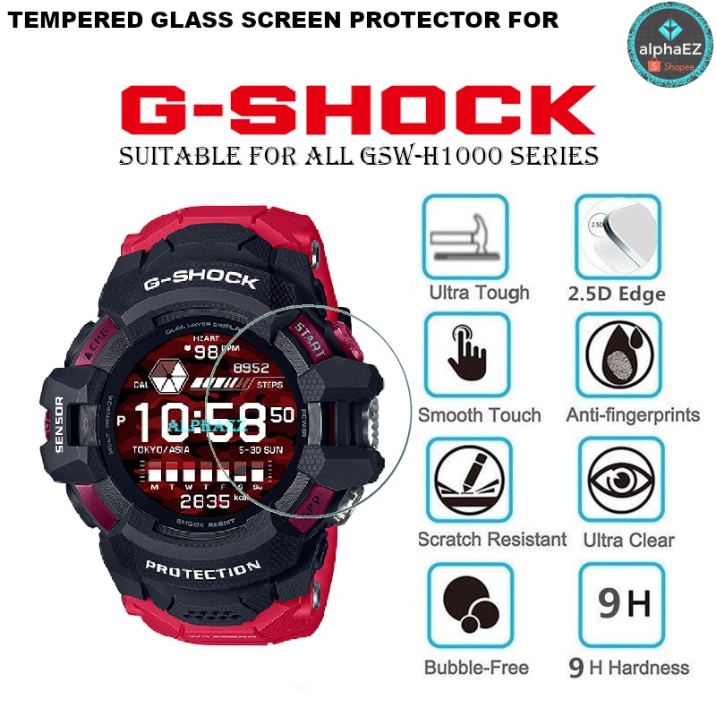 Casio G-Shock GSW-H1000 Series 9H Watch Glass Screen Protector GSWH1000 GSWH-1000 Cover Tempered Glass Scratch Resist