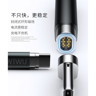 Hoshizora WIWU X3 ตัวเชื่อมต่อพาวเวอร์ 6 Pin MagSafe Type-C #6