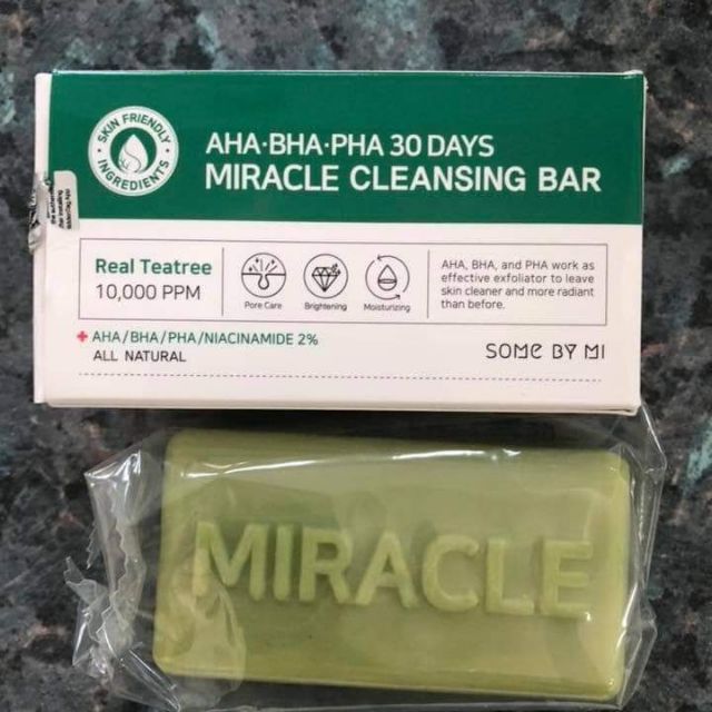 Some By mi miracle cleansing Bar
