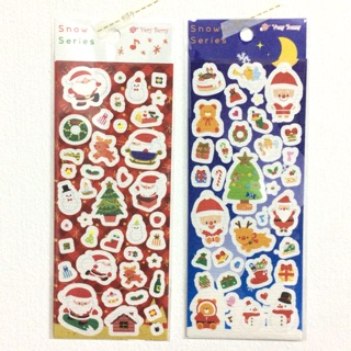 Sticker กระดาษสาญี่ปุ่น ~ Christmas