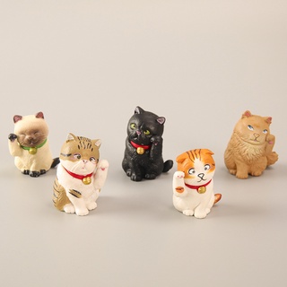 แมวนางกวัก ของเล่นแมว แมวกวัก โมเดล ฟิกเกอร์ Cat model