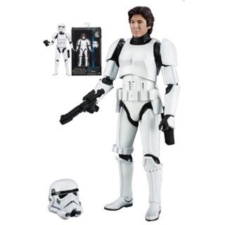 HASBRO STAR WARS : NEW STAR WARS BLACK SERIES รุ่น 6 นิ้ว # 09 HAN SOLO (STORM TROOPER DISGUISE) [RARE] สินค้าแท้ 100%